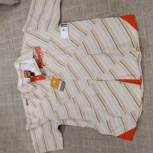 Akademiks Men's striped button down - size XL